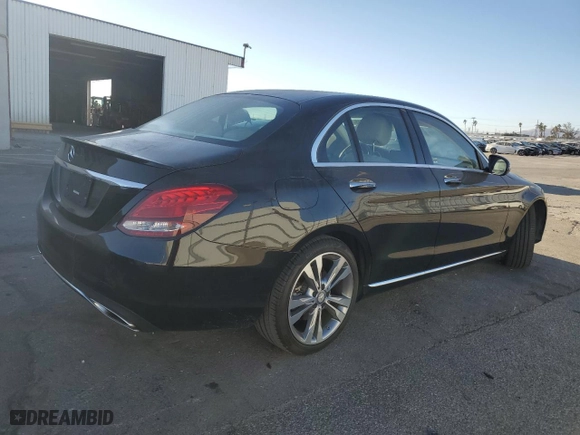 2016 Mercedes-Benz C-Class C 300 with VIN 55SWF4JB3GU151036, listed as a Copart auction lot 42422045 with 49,242 mi miles and Salvage Title. Bid and sale history available at carsss.com. Image 3.