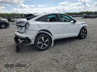 2023 Audi Q5 Sportback S line Premium Plus with VIN WA15AAFYXP2177153, listed as a Copart auction lot 52796865 with Not provided miles and Salvage title. Bid and sale history available at DreamBid. Image 3.