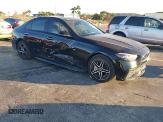 2023 Mercedes-Benz C 300 with VIN W1KAF4GB3PR107816, listed as a IAAI auction lot 41288528 with 70,052 mi miles and . Bid and sale history available at DreamBid. Image 1.
