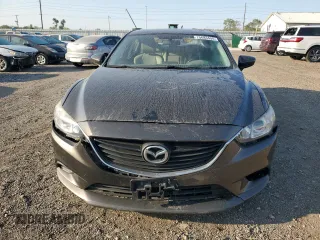 2016 Mazda Mazda6 i Touring with VIN JM1GJ1V50G1432856, listed as a Copart auction lot 75683404 with 0 mi miles and Salvage Title. Bid and sale history available at carsss.com. Image 5.