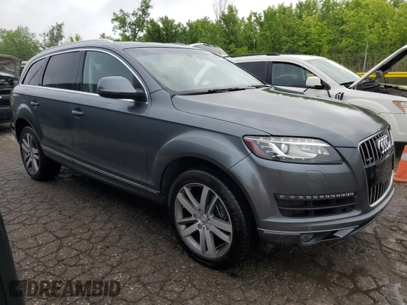 2015 Audi Q7 Premium Plus z VIN WA1LGAFE3FD029618, wystawiony jako Copart lot #58665605 z przebiegiem 146 148 mil mil oraz Czysty tytuł • Clean title. Historia ofert i sprzedaży dostępna na DreamBid. Obrazek 4.