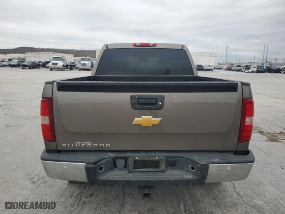 2013 Chevrolet Silverado 1500 LT with VIN 3GCPKSE77DG125766, listed as a Copart auction lot 51441695 with 81,215 mi miles and Salvage Title. Bid and sale history available at carsss.com. Image 6.