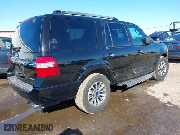2017 Ford Expedition XLT with VIN 1FMJU1HT1HEA48940, listed as a IAAI auction lot 41816059 with 106,456 mi miles and . Bid and sale history available at DreamBid. Image 4.