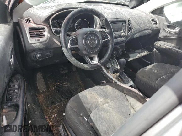 2017 Jeep Compass Sport с VIN 3C4NJDAB7HT656026, выставлен на аукционе Copart как лот 57790745 с пробегом Не указан миль и На запчасти • Non repairable. История ставок и продаж доступна на DreamBid. Изображение 8.