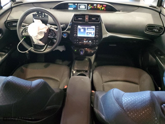 2022 Toyota Prius LE with VIN JTDL9MFU9N3038403, listed as a Copart auction lot 46848525 with 13,776 mi miles and Salvage Title. Bid and sale history available at carsss.com. Image 8.