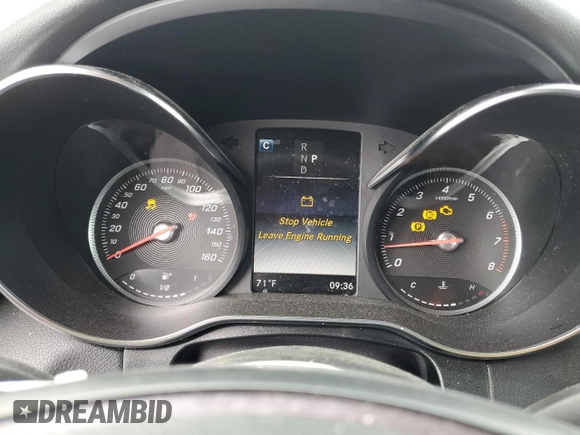 2019 Mercedes-Benz GLC 300 with VIN WDC0G4JB2KV177913, listed as a Copart auction lot 62783485 with Not provided miles and Salvage title. Bid and sale history available at DreamBid. Image 9.