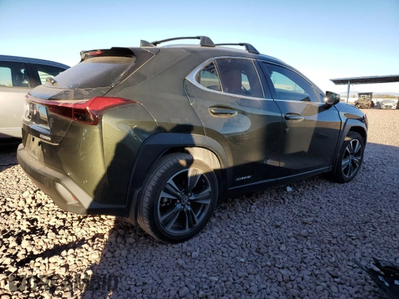 2022 Lexus UX 250h with VIN JTHX9JBHXN2055837, listed as a Copart auction lot 88178815 with 69,913 mi miles and Salvage title. Bid and sale history available at DreamBid. Image 3.