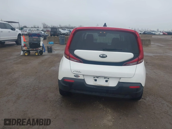 2020 Kia Soul S with VIN KNDJ23AU7L7709330, listed as a IAAI auction lot 41598480 with 29,697 mi miles. Bid and sale history available at carsss.com. Image 17.