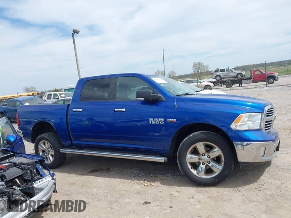 2018 Ram 1500 Big Horn with VIN 1C6RR7LT9JS237935, listed as a IAAI auction lot 42083588 with 76,075 mi miles and . Bid and sale history available at DreamBid. Image 13.