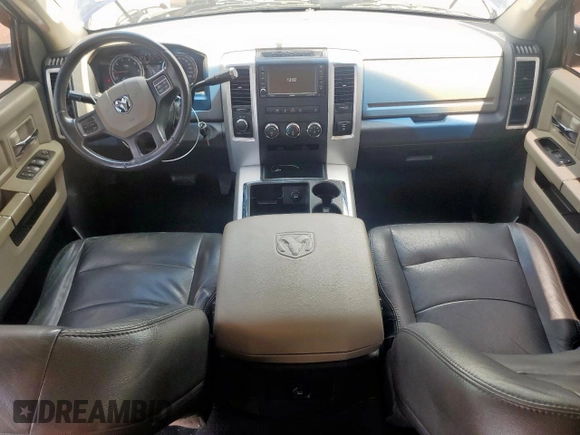 2012 Ram 2500 SLT with VIN 3C6TD5DT3CG115847, listed as a Copart auction lot 62653155 with 107,653 mi miles and Salvage title. Bid and sale history available at DreamBid. Image 8.