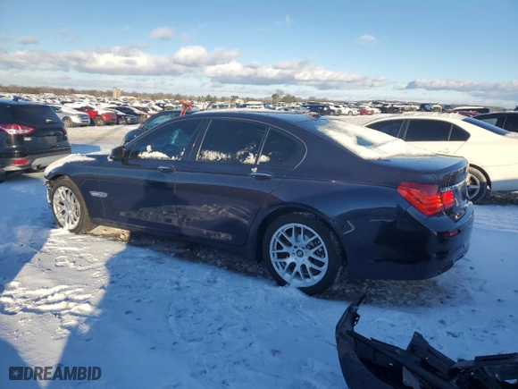 2012 BMW 7 Series 750i xDrive with VIN WBAKC6C57CDX99652, listed as a Copart auction lot 83022784 with 112,841 mi miles and Clean Title. Bid and sale history available at carsss.com. Image 2.