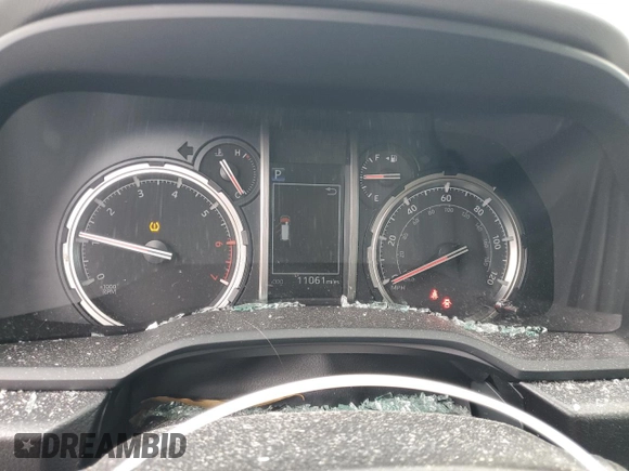 2023 Toyota 4Runner TRD Sport with VIN JTESU5JR5P6172096, listed as a Copart auction lot 75617604 with 11,061 mi miles and Salvage title. Bid and sale history available at DreamBid. Image 9.