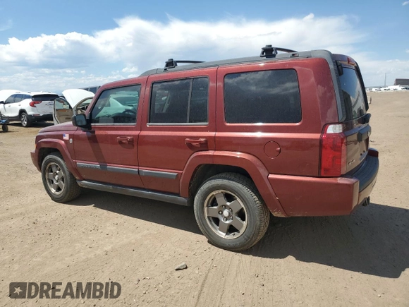 2007 Jeep Commander Sport with VIN 1J8HG48P27C611625, listed as a Copart auction lot 62676385 with 188,477 mi miles and Clean title. Bid and sale history available at DreamBid. Image 2.