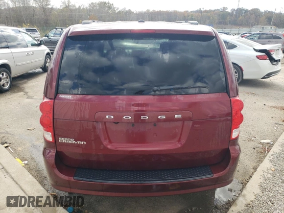2020 Dodge Grand Caravan SE with VIN 2C4RDGBG5LR233736, listed as a Copart auction lot 78018174 with 38,864 mi miles and Salvage Title. Bid and sale history available at DreamBid. Image 6.