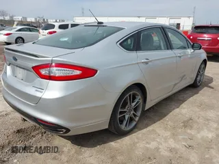 2014 Ford Fusion Titanium with VIN 3FA6P0K93ER163045, listed as a IAAI auction lot 42023862 with 171,543 mi miles. Bid and sale history available at carsss.com. Image 4.