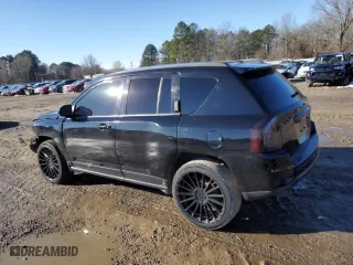 2017 Jeep Compass High Altitude with VIN 1C4NJDEB2HD177836, listed as a Copart auction lot 87759505 with 156,687 mi miles and Salvage Title. Bid and sale history available at carsss.com. Image 2.
