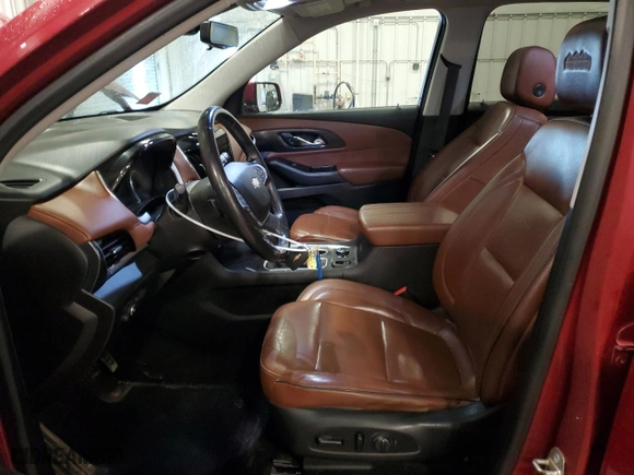 2018 Chevrolet Traverse High Country with VIN 1GNEVKKW6JJ140044, listed as a Copart auction lot 48010585 with 172,970 mi miles and Salvage Title. Bid and sale history available at carsss.com. Image 7.