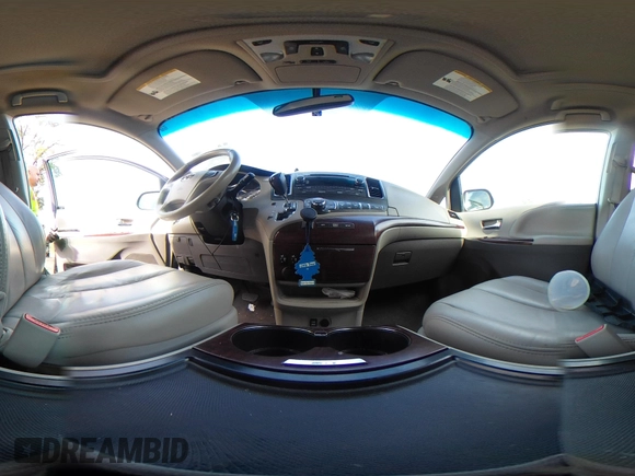 2012 Toyota Sienna XLE AAS with VIN 5TDYK3DC5CS181116, listed as a IAAI auction lot 42511625 with 120,721 mi miles and . Bid and sale history available at DreamBid. Image 18.