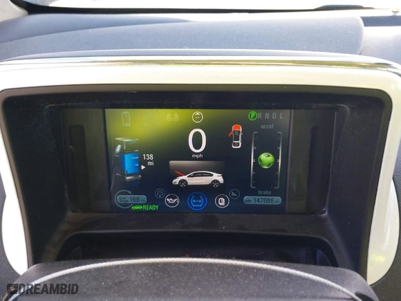 2012 Chevrolet Volt with VIN 1G1RA6E48CU126552, listed as a IAAI auction lot 41811810 with 147,086 mi miles. Bid and sale history available at carsss.com. Image 14.