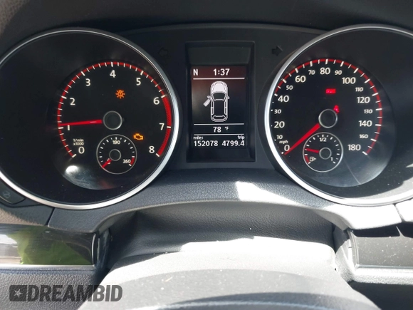2011 Volkswagen GTI с VIN WVWGV7AJ7BW208893, выставлен на аукционе IAAI как лот 42256639 с пробегом 152 078 миль миль и . История ставок и продаж доступна на DreamBid. Изображение 7.