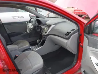2017 Hyundai Accent SE with VIN KMHCT4AE2HU247719, listed as a IAAI auction lot 41590504 with 118,410 mi miles. Bid and sale history available at carsss.com. Image 5.