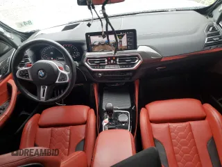 2022 BMW X3 M with VIN 5YM13EC09N9K01524, listed as a Copart auction lot 79260984 with 38,501 mi miles and Clean Title. Bid and sale history available at carsss.com. Image 8.