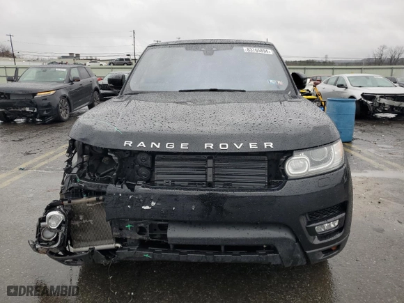 2017 Land Rover Range Rover Sport SE with VIN SALWG2FV1HA162707, listed as a Copart auction lot 83765894 with 120,587 mi miles and Salvage Title. Bid and sale history available at carsss.com. Image 5.