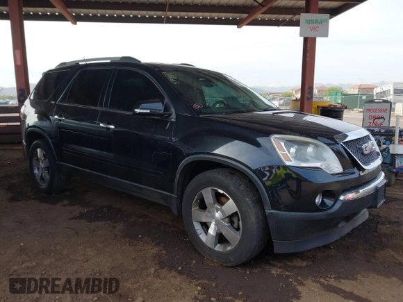 2012 GMC Acadia SLT1 with VIN 1GKKRRED2CJ394151, listed as a IAAI auction lot 41862576 with 158,414 mi miles. Bid and sale history available at carsss.com. Image 1.