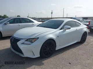 2015 Lexus RC 350 F Sport with VIN JTHHE5BC4F5008864, listed as a IAAI auction lot 42624291 with 103,427 mi miles and . Bid and sale history available at DreamBid. Image 18.