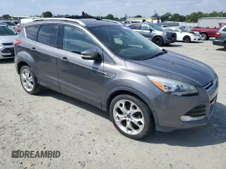 2014 Ford Escape Titanium with VIN 1FMCU9J90EUB16569, listed as a Copart auction lot 54535285 with 173,150 mi miles and Clean Title. Bid and sale history available at carsss.com. Image 4.