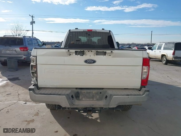 2022 Ford Super Duty F-250 SRW XL with VIN 1FT7W2BTXNED39925, listed as a IAAI auction lot 41346136 with 166,092 mi miles. Bid and sale history available at carsss.com. Image 16.