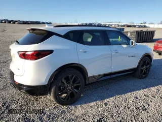 2019 Chevrolet Blazer RS with VIN 3GNKBJRS8KS678589, listed as a Copart auction lot 50307615 with 57,979 mi miles and Salvage Title. Bid and sale history available at DreamBid. Image 3.