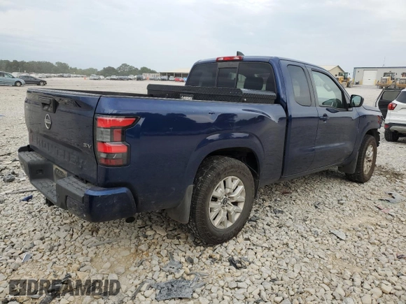2022 Nissan Frontier S with VIN 1N6ED1CL8NN623704, listed as a Copart auction lot 71181884 with 92,307 mi miles and Clean Title. Bid and sale history available at carsss.com. Image 3.