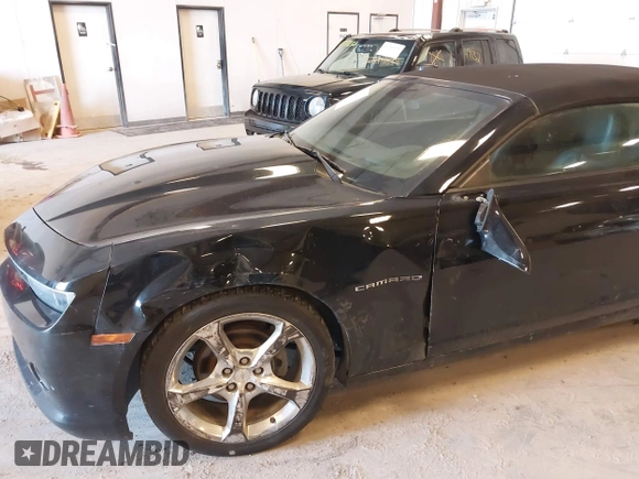 2014 Chevrolet Camaro LT with VIN 2G1FC3D33E9257134, listed as a IAAI auction lot 41743312 with 104,898 mi miles and . Bid and sale history available at DreamBid. Image 6.