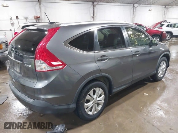 2012 Honda CR-V EX-L with VIN JHLRM4H70CC006262, listed as a IAAI auction lot 41657553 with 101,426 mi miles. Bid and sale history available at carsss.com. Image 4.