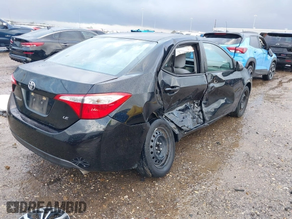 2015 Toyota Corolla L with VIN 5YFBURHE1FP352715, listed as a IAAI auction lot 41696284 with 121,906 mi miles and . Bid and sale history available at DreamBid. Image 4.