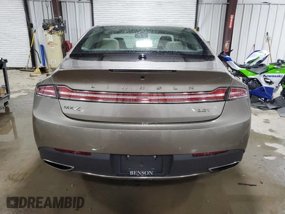 2019 Lincoln MKZ Reserve II with VIN 3LN6L5E95KR604468, listed as a Copart auction lot 61592725 with 106,895 mi miles and Salvage title. Bid and sale history available at DreamBid. Image 6.