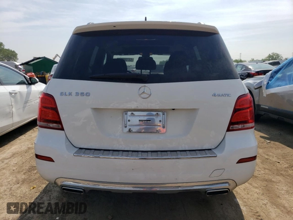 2015 Mercedes-Benz GLK 350 with VIN WDCGG8JB9FG395167, listed as a Copart auction lot 53738904 with 102,778 mi miles and Salvage Title. Bid and sale history available at DreamBid. Image 6.
