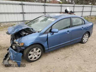 2008 Honda Civic LX with VIN 1HGFA16508L047170, listed as a Copart auction lot 51497985 with 213,230 mi miles and Clean Title. Bid and sale history available at DreamBid. Image 1.