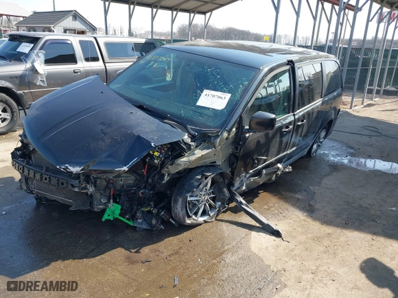 2016 Dodge Grand Caravan Canada Value Package with VIN 2C4RDGBG1GR363583, listed as a IAAI auction lot 41707063 with 92,585 mi miles. Bid and sale history available at carsss.com. Image 20.