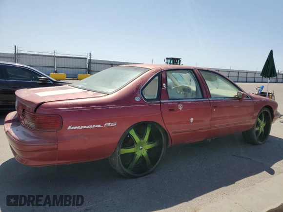 1994 Chevrolet Caprice LS z VIN 1G1BN52P0RR152542, wystawiony jako Copart lot #58564755 z przebiegiem Nie podano mil oraz Szkoda całkowita • Salvage title. Historia ofert i sprzedaży dostępna na DreamBid. Obrazek 3.