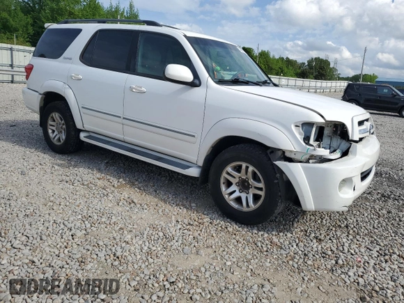 2006 Toyota Sequoia Limited with VIN 5TDZT38A06S273071, listed as a Copart auction lot 54582615 with 193,652 mi miles and Salvage Title. Bid and sale history available at DreamBid. Image 4.
