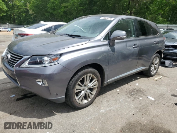 2013 Lexus RX 450h with VIN JTJZB1BA5D2009443, listed as a Copart auction lot 54209145 with 147,308 mi miles and Salvage title. Bid and sale history available at DreamBid. Image 1.