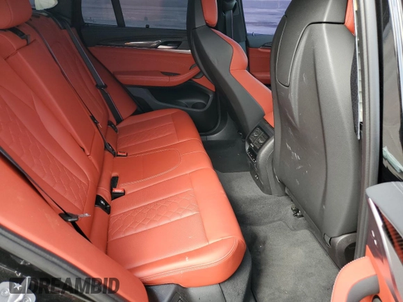 2022 BMW X3 M with VIN 5YM13EC00N9N39913, listed as a Copart auction lot 53989784 with 0 mi miles and Salvage Title. Bid and sale history available at carsss.com. Image 11.