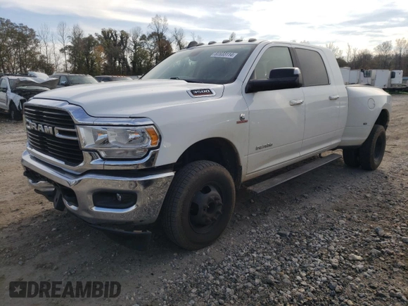 2019 Ram 3500 Big Horn with VIN 3C63RRLL6KG533974, listed as a Copart auction lot 82833114 with 135,856 mi miles and Clean Title. Bid and sale history available at carsss.com. Image 1.