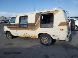 1979 GMC Vandura z VIN TGR2597506100, wystawiony jako Copart lot #51086615 z przebiegiem 25 002 mil mil oraz Tytuł czysty. Historia ofert i sprzedaży dostępna na DreamBid. Obrazek 2.
