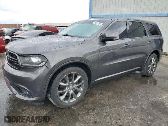 2014 Dodge Durango R/T z VIN 1C4SDJCT0EC354387, wystawiony jako Copart lot #41760615 z przebiegiem 130 231 mil mil oraz Czysty tytuł • Clean title. Historia ofert i sprzedaży dostępna na DreamBid. Obrazek 1.