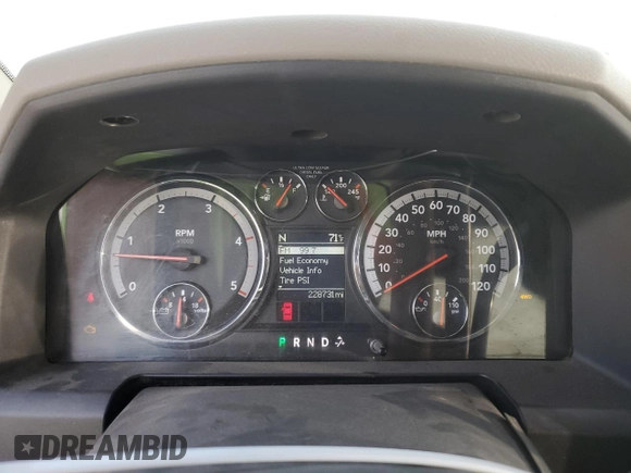 2010 Dodge Ram 2500 SLT with VIN 3D7UT2CL5AG134712, listed as a Copart auction lot 78029564 with 228,731 mi miles and Salvage Title. Bid and sale history available at carsss.com. Image 9.