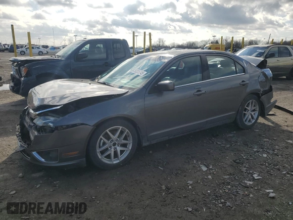 2011 Ford Fusion SEL with VIN 3FAHP0JA0BR210063, listed as a Copart auction lot 50225745 with 219,204 mi miles and Salvage Title. Bid and sale history available at carsss.com. Image 1.