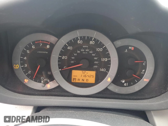 2011 Toyota RAV4 with VIN 2T3ZF4DV3BW081450, listed as a Copart auction lot 50190655 with 116,425 mi miles and Salvage Title. Bid and sale history available at carsss.com. Image 9.